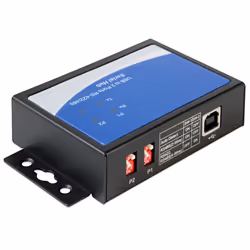 DeLOCK 87586 convertisseur série, répéteur et isolateur Noir