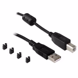 DeLOCK 87586 convertisseur série, répéteur et isolateur Noir
