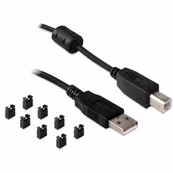 DeLOCK 87587 convertisseur série, répéteur et isolateur Noir