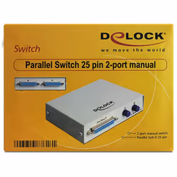DeLOCK 87618 commutateur pour imprimantes