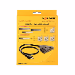 DeLOCK 87619 commutateur vidéo HDMI