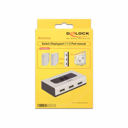 DeLOCK 87668 commutateur vidéo DisplayPort