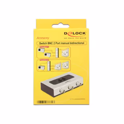 DeLOCK 87669 commutateur vidéo BNC