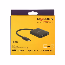 DeLOCK 87719 répartiteur vidéo 2x HDMI