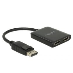 DeLOCK 87720 répartiteur vidéo DisplayPort 2x HDMI