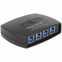 DeLOCK 87724, 5000 Gbit/s, Noir, Plastique, 69 mm, 95 mm, 26 mm