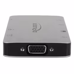 DeLOCK 87735 station d'accueil Avec fil USB 3.2 Gen 1 (3.1 Gen 1) Type-C Gris