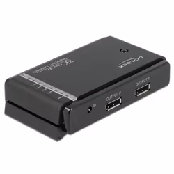DeLOCK 87750, DisplayPort, Métal, Noir, 7680 x 4320, 1 m, 100 - 240 V