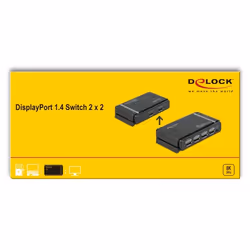 DeLOCK 87750 commutateur vidéo DisplayPort