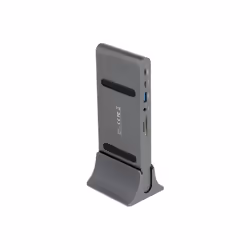 DeLOCK 87772, Avec fil, Thunderbolt 3, 3,5 mm, 10,100 Mbit/s, Gris, MicroSD (TransFlash), SD
