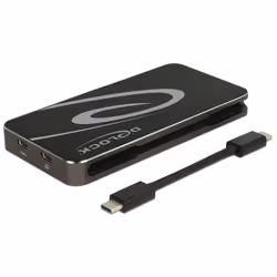 DeLOCK 87773 station d'accueil Avec fil USB 3.2 Gen 1 (3.1 Gen 1) Type-C Noir - Vue supplémentaire 4
