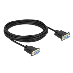 DeLOCK 87784 câble Série Noir 5 m DB-9