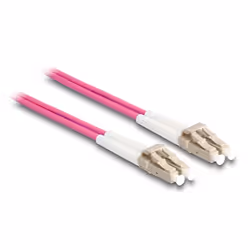 DeLOCK 87914 câble de fibre optique 2 m LC OM4 Violet