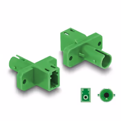 DeLOCK 87937, LC/ST, Vert, Plastique, 22 mm, 26 mm, 9,3 mm
