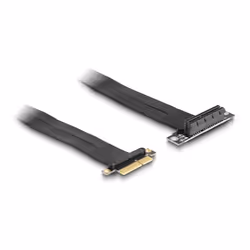 DeLOCK 88025, 0,3 m, Mâle, Femelle, Droit, Courbe, 90°