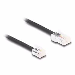 DeLOCK 88037, 3 m, RJ-11, RJ-45, Noir, Mâle, Mâle