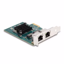 DeLOCK Carte PCI Express x1 vers 2 x RJ45 Gigabit LAN