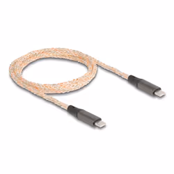DeLOCK 88288 câble USB 1,2 m USB 2.0 USB C Noir, Cuivre, Gris, Transparent