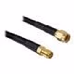 DeLOCK 2m RP-SMA, 2 m, CFD200, RP-SMA, RP-SMA, Noir