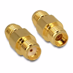 DeLOCK 88478 changeur de genre de câble SMA Or