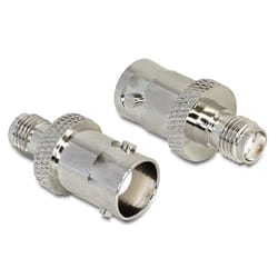 DeLOCK 88568 changeur de genre de câble SMA BNC Argent