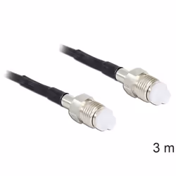 DeLOCK 88594, 3 m, RG-174, FME, FME, Noir