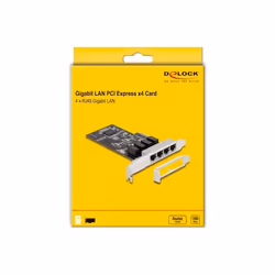 DeLOCK Carte PCI Express x4 vers 4 x RJ45 Gigabit LAN - Vue supplémentaire 5