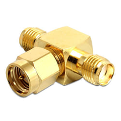 DeLOCK 88711 changeur de genre de câble Or