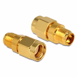 DeLOCK 88728, RP-SMA, SMA, Or, Or, 18 mm, Sac en polyéthylène