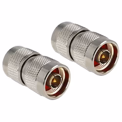 DeLOCK 88794, Mâle, Mâle, Argent, Laiton, 20 mm, 36,5 mm