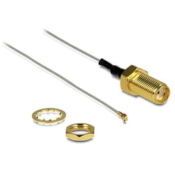 DeLOCK 88814 câble coaxial 2 m MHF IV (I-PEX) HSC MXHP32 Gris
