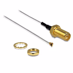 DeLOCK 88815, 0,2 m, MHF IV (I-PEX), RP-SMA, Gris