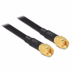 DeLOCK 88892, 2 m, LMR195, SMA, SMA, Noir