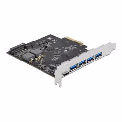 DeLOCK 89026, PCIe, USB 3.2 Gen 2 (3.1 Gen 2), SATA 15 broches, Chine, 10 Gbit/s, 5 - 50 °C