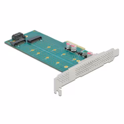DeLOCK 89047, PCIe, M.2, SATA, Profil bas, PCIe 4.0, 5 - 50 °C, -25 - 70 °C