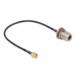 DeLOCK 89059, 0,3 m, RG-174, RP-SMA, Noir