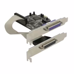 DeLOCK PCI Express card 2 x parallel, PCIe, Avec fil, Windows 2000/XP, 2003, Vista
