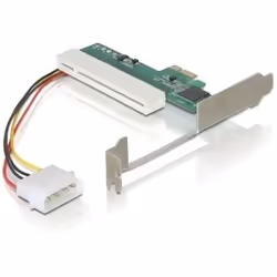 DeLOCK PCI Express x1 - PCI Card 32bit, PCIe, Vert, 4,8 mm, 1,8 mm, Sans fil, 1x4pin Molex