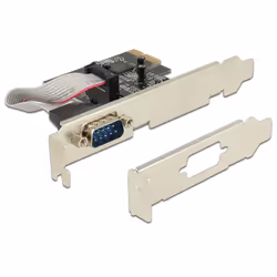 DeLOCK 89236, PCIe, Noir, 0,23 Mbit/s, Avec fil, Win 2000/XP/2003Vista