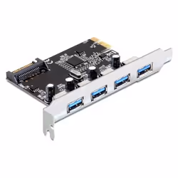 DeLOCK 89297, PCIe, USB 3.2 Gen 1 (3.1 Gen 1), Noir, Argent, PC, Windows 7 Home Premium, Windows 7 Home Premium x64, Windows ...