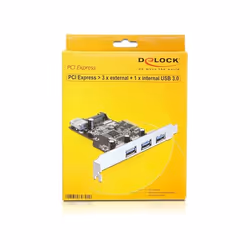 DeLOCK 89301 carte et adaptateur d'interfaces Interne USB 3.2 Gen 1 (3.1 Gen 1)