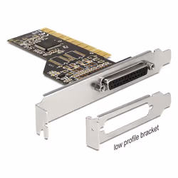 DeLOCK 89362, PCI, Parallèle, 0,0015 Gbit/s, Windows 7 Home Basic, Windows 7 Home Basic x64, Windows 7 Home Premium, Windows  ...