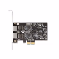 DeLOCK 89392, Interne, Avec fil, PCI Express, Ethernet, 2500 Mbit/s, Acier inoxydable