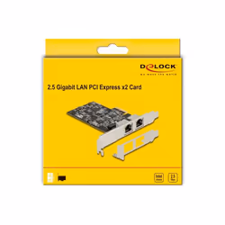DeLOCK 89392 carte réseau Interne Ethernet 2500 Mbit/s