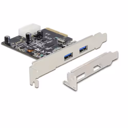 DeLOCK 89398, PCIe, USB 3.2 Gen 1 (3.1 Gen 1), PCI 3.0, Asmedia ASM1142, 10 Gbit/s