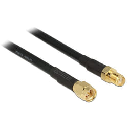 DeLOCK 89426 câble coaxial CFD200 7,5 m SMA Noir