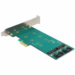 DeLOCK 2x 67-pin M.2 key B - 2x SATA 7-pin carte et adaptateur d'interfaces Interne
