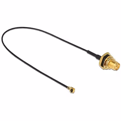 DeLOCK 89511 câble coaxial 0,2 m RP-SMA MHF/ U.FL-LP-068 Gris