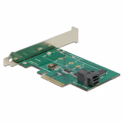 DeLOCK 89517, PCIe, M.2, Vert, Blanc, Boîte