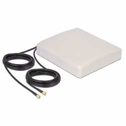 DeLOCK 89890, 8 dBi, 0.698 -0.96/1.71 - 2.7 GHz, 50 Ohm, Antenne directionnelle, SMA, 5 m